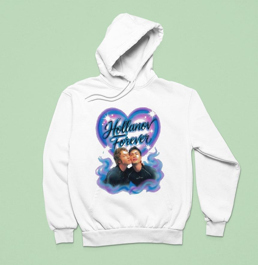Hollanov Forever Airbrush Hear Hoodie Hollanov Forever Airbrush Hear Hoodie