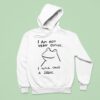 I Am Not Very Demure I Will Cause A Scene Humorous Frog Hoodie