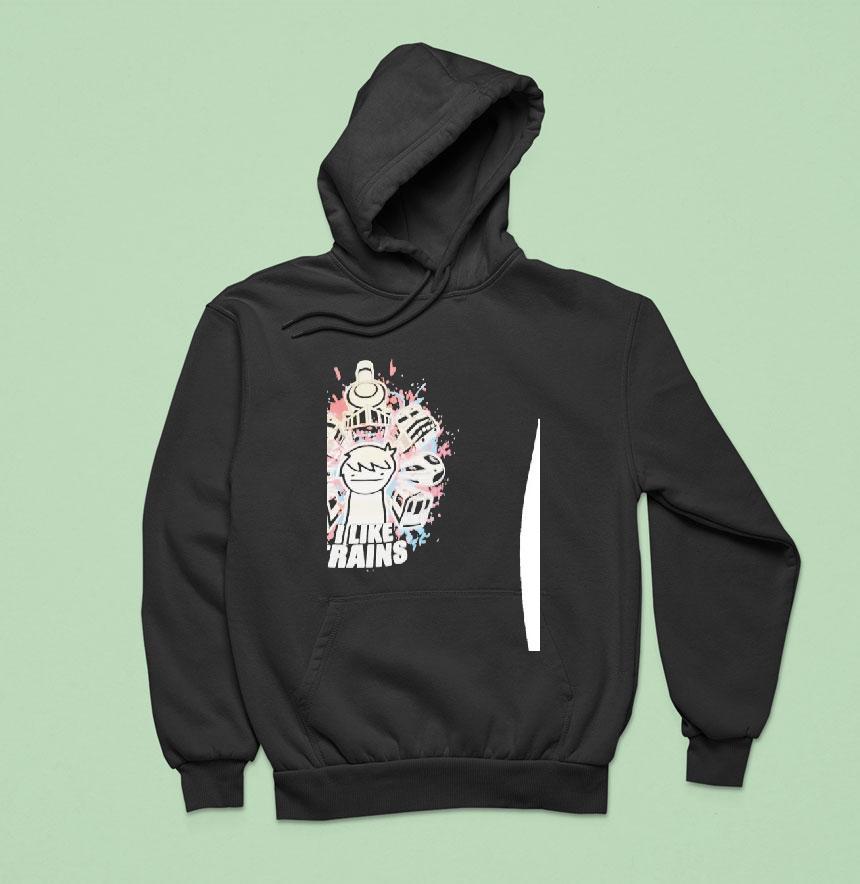 I Like Trains Hoodie I Like Trains Hoodie