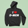 I Love D Men Hoodie
