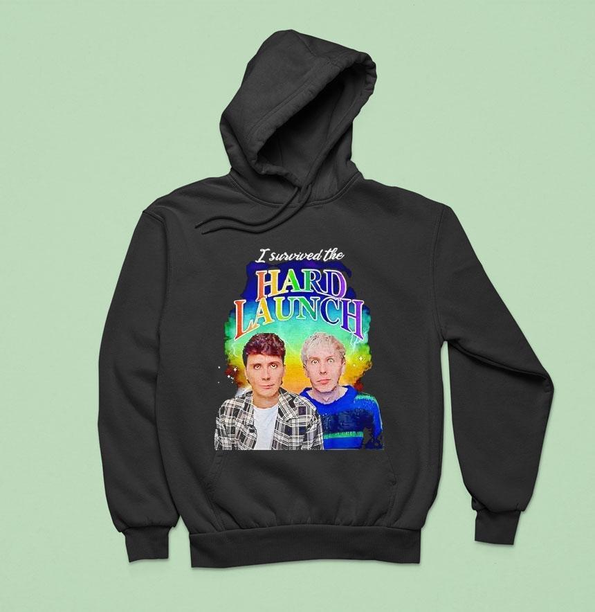 I Survived The Hard Launch Dan And Phil Phan Hoodie I Survived The Hard Launch Dan And Phil Phan Hoodie