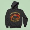 I Will Keep You Warm In Hell Satan Sofa Flames Hoodie