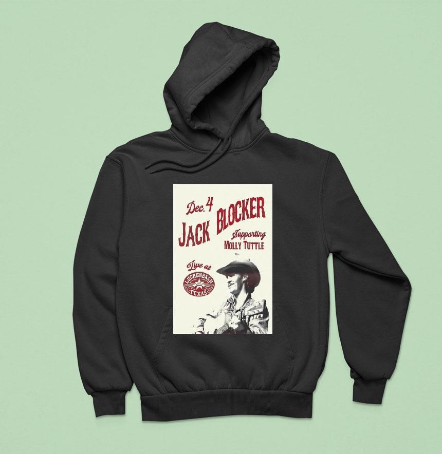 Jack Blocker Luckenbach Texas December Concer Hoodie Jack Blocker Luckenbach Texas December Concer Hoodie