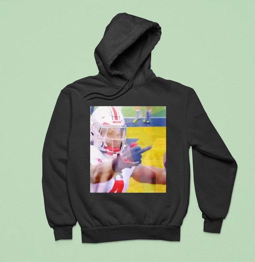 Jeremiah Smith Flips Off Michigan Fan Hoodie Jeremiah Smith Flips Off Michigan Fan Hoodie