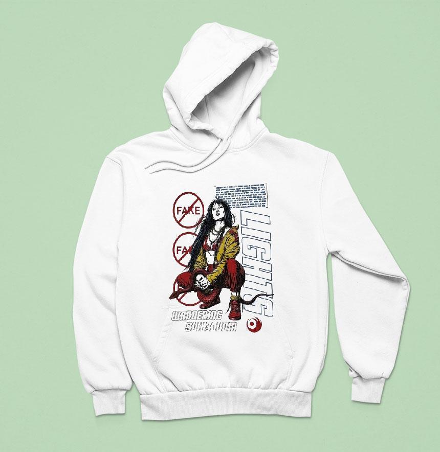 Lights Wandering Real Thing Hoodie Lights Wandering Real Thing Hoodie