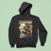 Los Angeles Lakers Peat Team Of The New Millennium The Strength Of The Team Legends Vintage Hoodie