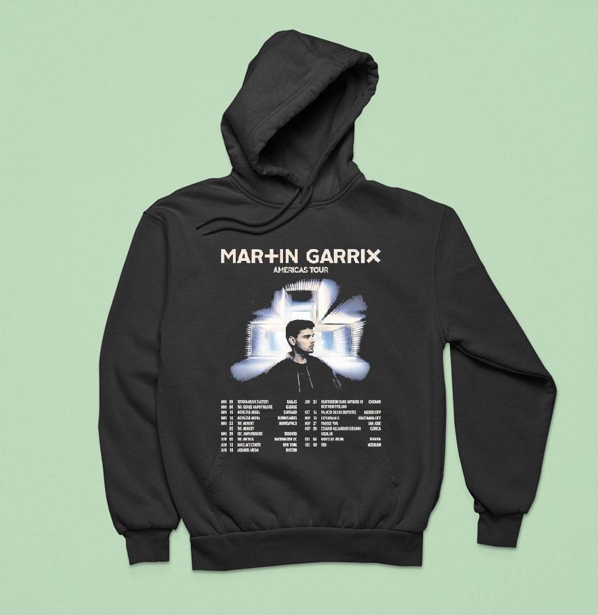 Martin Garrix Americas Tour North And South America Dates Hoodie Martin Garrix Americas Tour North And South America Dates Hoodie