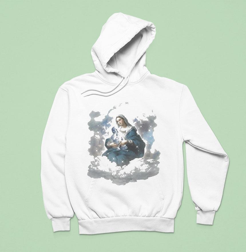 Mary Ai Baby Jesus Hoodie Mary Ai Baby Jesus Hoodie