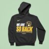 Milwaukee Brewers Mlb Postseason We Are So Back Nl Central Division Champions Nike Hoodie