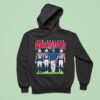 New England Patriots Graphic Apparel Signatures Coach And Players Hoodie