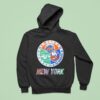 New York Islanders New York Mets New York Jets Mashup Logo Hoodie