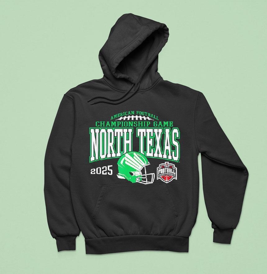 North Texas Mean Green American Football Championship Game Hoodie North Texas Mean Green American Football Championship Game Hoodie