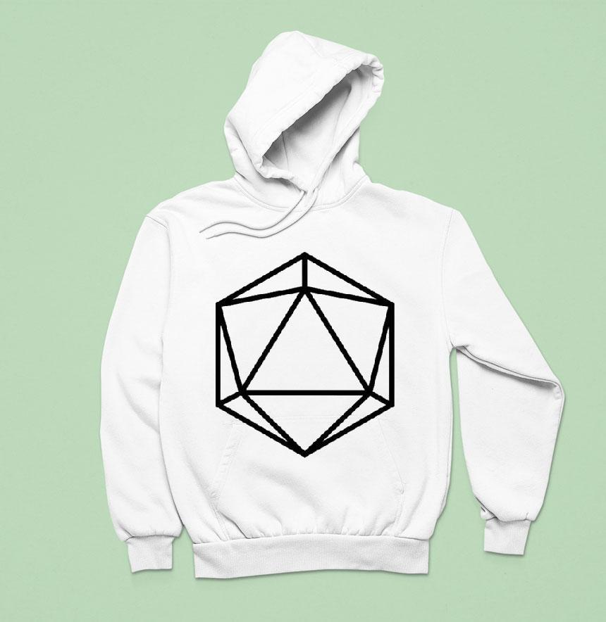 Odesza Giant Icosahedron Hoodie Odesza Giant Icosahedron Hoodie