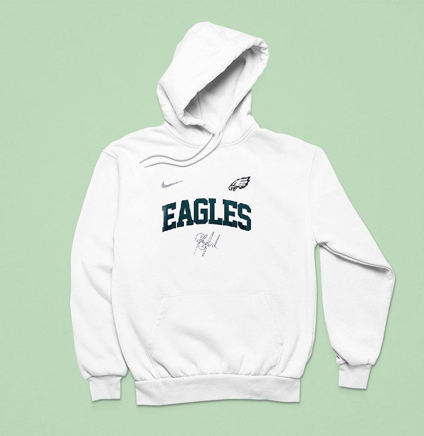 Philadelphia Eagles Barry Manilow Once Before I Go Signature Hoodie Philadelphia Eagles Barry Manilow Once Before I Go Signature Hoodie
