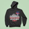 Philadelphia Phillies Red October Skyline Names Hoodie