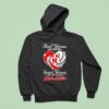 Real Women Love Volleyball Smart Women Love The Nebraska Graphic Hoodie