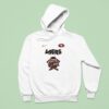 San Francisco Ers X Taz Looney Tunes Harley Davidson Hoodie