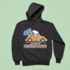 Snoopy And Woodstock Riding Car New York Knicks Basketball Nba Cup Champions Hoodie