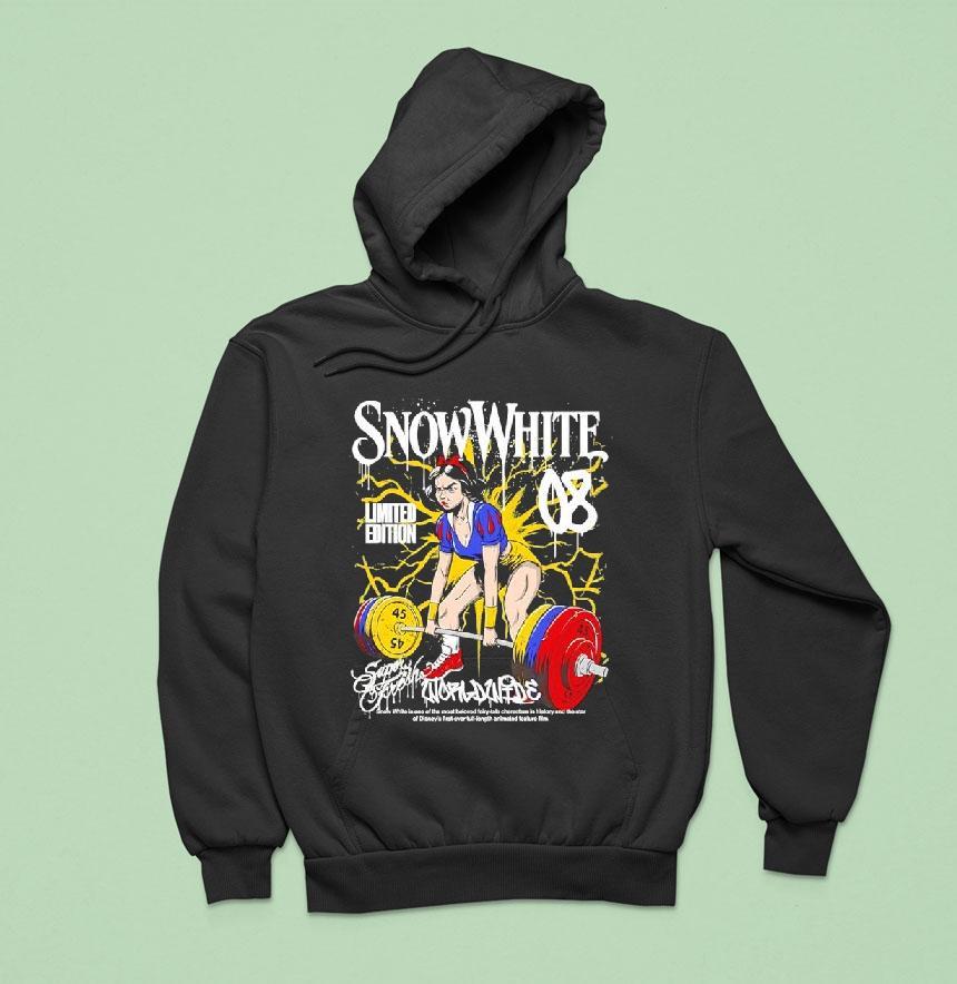 Superfresh Snow White Lifting Weights Hoodie Superfresh Snow White Lifting Weights Hoodie