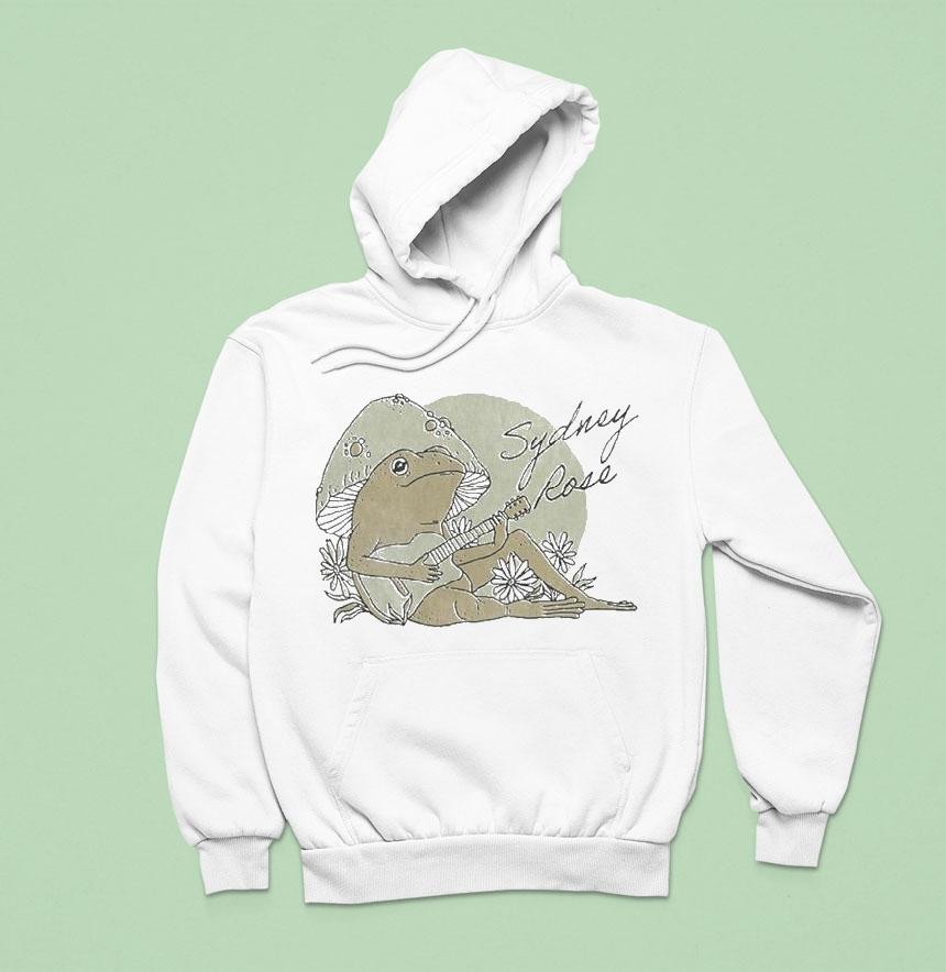 Sydney Rose Frog Guitar Hoodie Sydney Rose Frog Guitar Hoodie