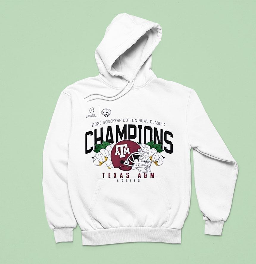 Texas Am Aggies Football Cotton Bowl Champions Hoodie Texas Am Aggies Football Cotton Bowl Champions Hoodie