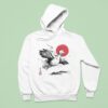 The Laughing Bird Of The East Big Bird In Japanese Sumi E Style Hoodie