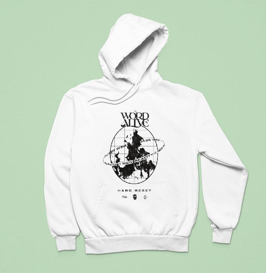 The Word Alive New Reality Hard Rese Hoodie The Word Alive New Reality Hard Rese Hoodie