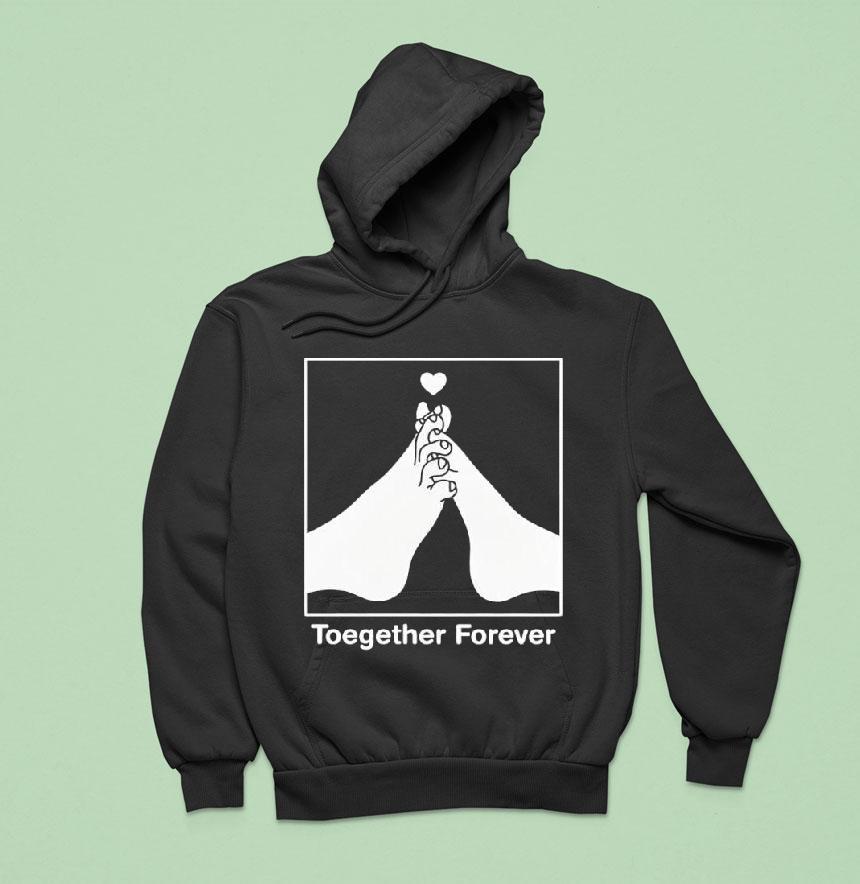 Toegether Forever Back Hoodie Toegether Forever Back Hoodie