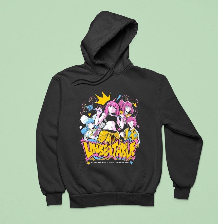 Unbeatable A Game Where Music Illegal And You Do Crimes Hoodie Unbeatable A Game Where Music Illegal And You Do Crimes Hoodie