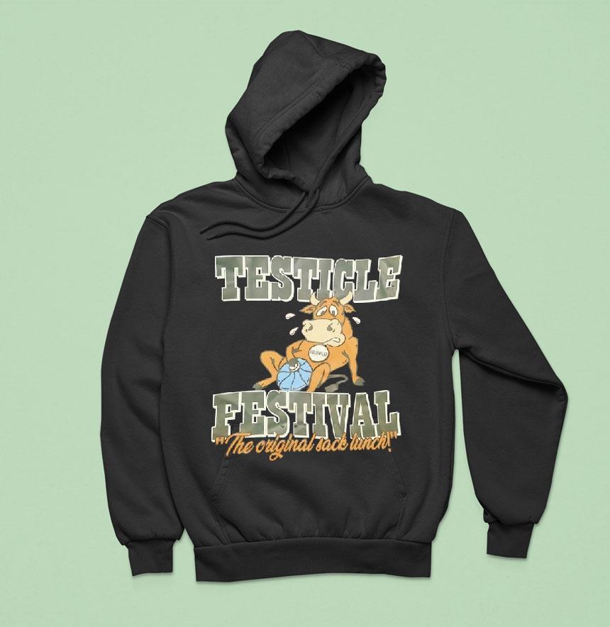 Volunr Testicle Festival The Original Lunch Hoodie Volunr Testicle Festival The Original Lunch Hoodie