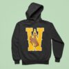 Wyoming Cowboys Wrestling Champion Brown Icon Logo Hoodie