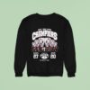 Alabama Crimson Tide Iron Bowl Champions Six In A Row Win Sweatshirt