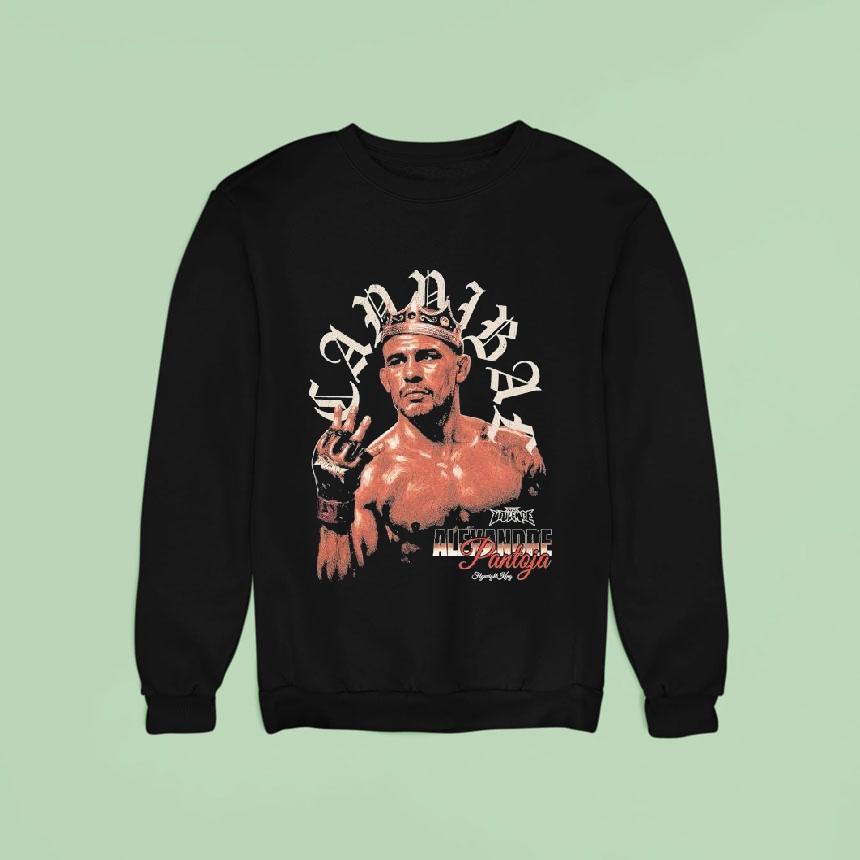 Alexandre Pantoja Flyweight King Full Violence Sweatshirt Alexandre Pantoja Flyweight King Full Violence Sweatshirt