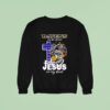 Baltimore Ravens Mascot In My Veins Jesus In My Hear Sweatshirt