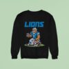 Battle Mascots Detroit Lions Beat Minnesota Vikings Sweatshirt