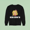 Big Ern S Blonde Pinup Face Retro Sweatshirt