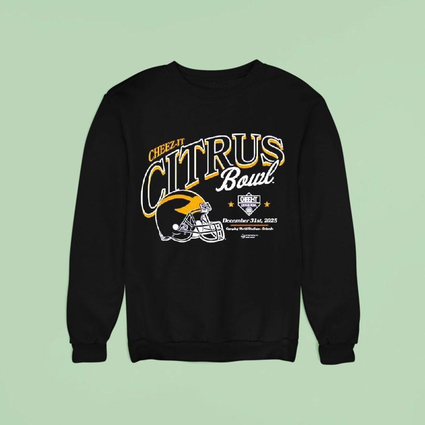 Cheez It Citrus Bowl Michigan December St Olando Sweatshirt Cheez It Citrus Bowl Michigan December St Olando Sweatshirt