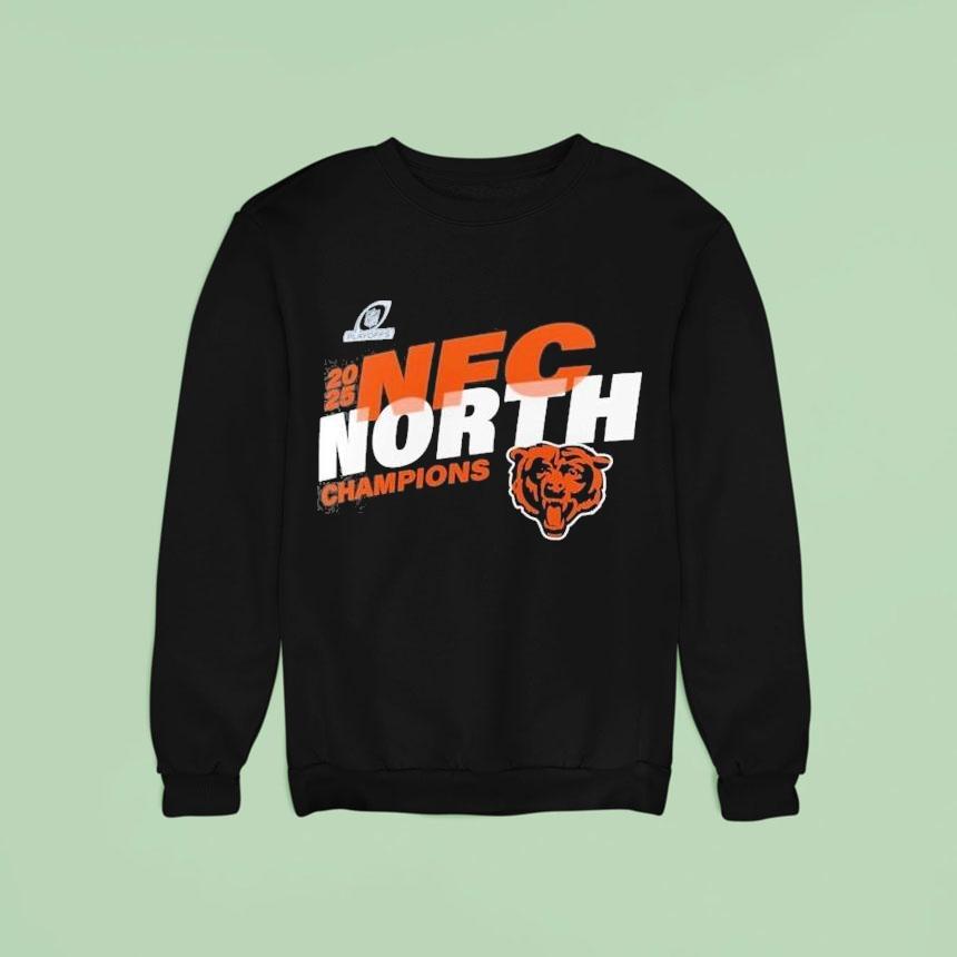 Chicago Bears Nfc North Division Champions Conquer Sweatshirt Chicago Bears Nfc North Division Champions Conquer Sweatshirt