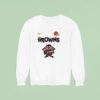 Cleveland Browns X Taz Looney Tunes Harley Davidson Sweatshirt