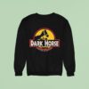 Dark Horse Coffee Roasters Jurassic San Diego Ca Horse Sweatshirt