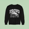 Dave Portnoy Wearing Provo Dave Sweatshirt