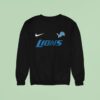 Detroit Lions This Drummer Loves The Lions Skeleton Sweatshirt