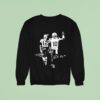 Drake Maye And Tom With Signature New England Patriots Sweatshirt