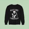 Drake Maye Rry Christmas New England Patriots Football Signature Sweatshirt