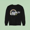 Equality Voter Rainbow Human Rights Campaign Sweatshirt