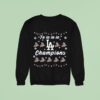 Fa La La La Los Angeles Dodgers World Series Champions Christmas Sweatshirt