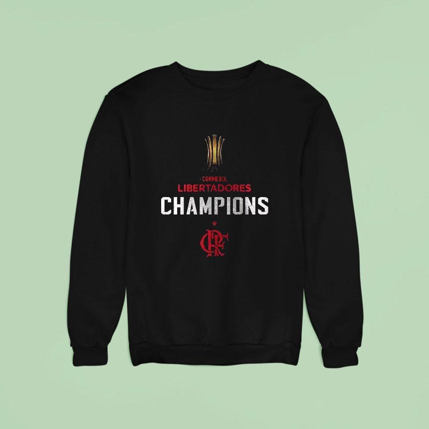 Flamengo Conmebol Libertadores Champions Graphic Sweatshirt Flamengo Conmebol Libertadores Champions Graphic Sweatshirt