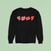 Four Meats Graphic Sweatshirt