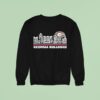 Georgia Bulldogs Football Name Players Shape Skyline City Sweatshirt