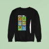 God Says I Am Bible Verses Pixel Art Christian Sweatshirt